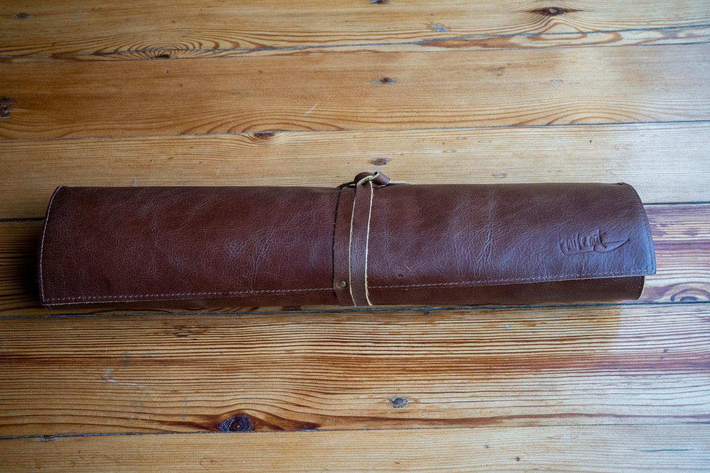 Handmade Full Grain Leather Rolls