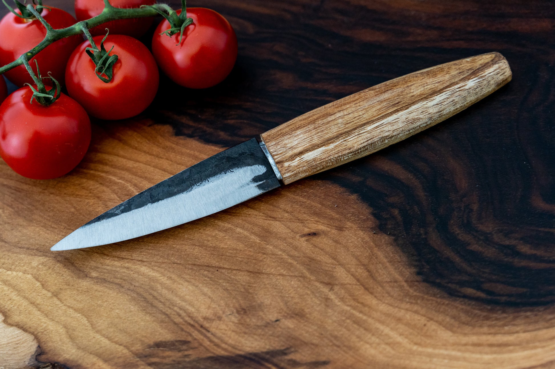 The Simple One Rustic Carbon Steel Paring Knife – Knife out